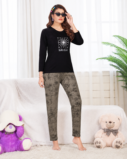 Lounge Set – Black & Grey