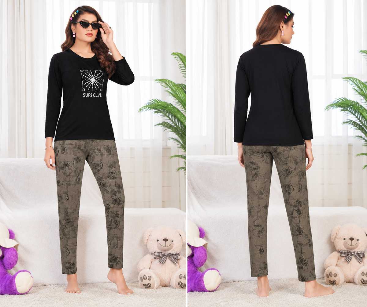 Lounge Set – Black & Grey